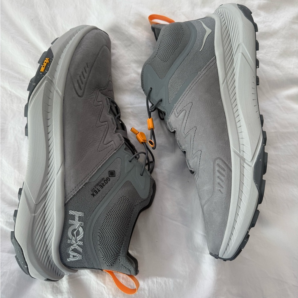 Hoka Men's Gray Transport Chukka Trail Shoes NWOT 0521